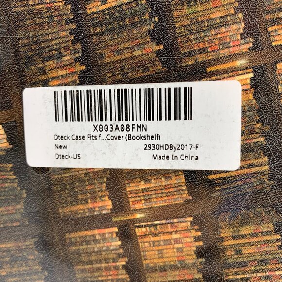 NEW Dteck Case Fits (8") Kindle Fire HD 8 & Fire HD 8 Plus Tablet Leather Stylus - Picture 5 of 8